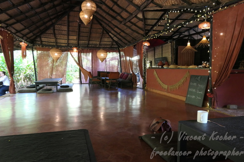 SWAN Yoga Retreat - dinning place