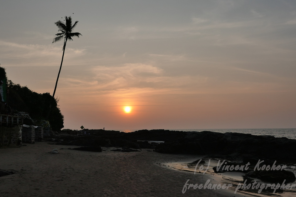 Sonnenuntergang Vagator Beach