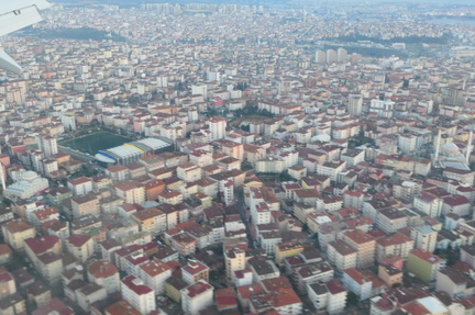 Anflug auf Istanbul-Sabiha Gökçen