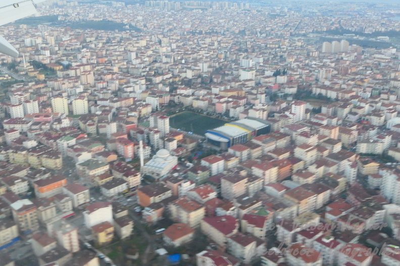 Anflug auf Istanbul-Sabiha Gökçen